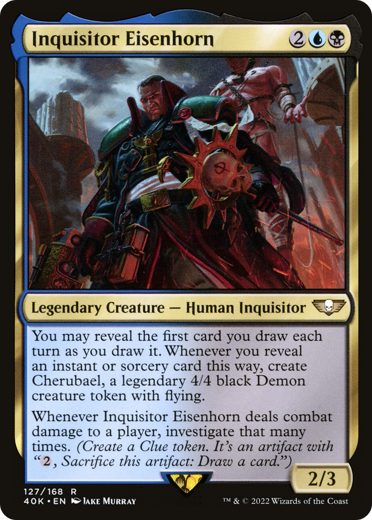 Inquisitor Eisenhorn (40K-127) [Warhammer 40,000 Commander]