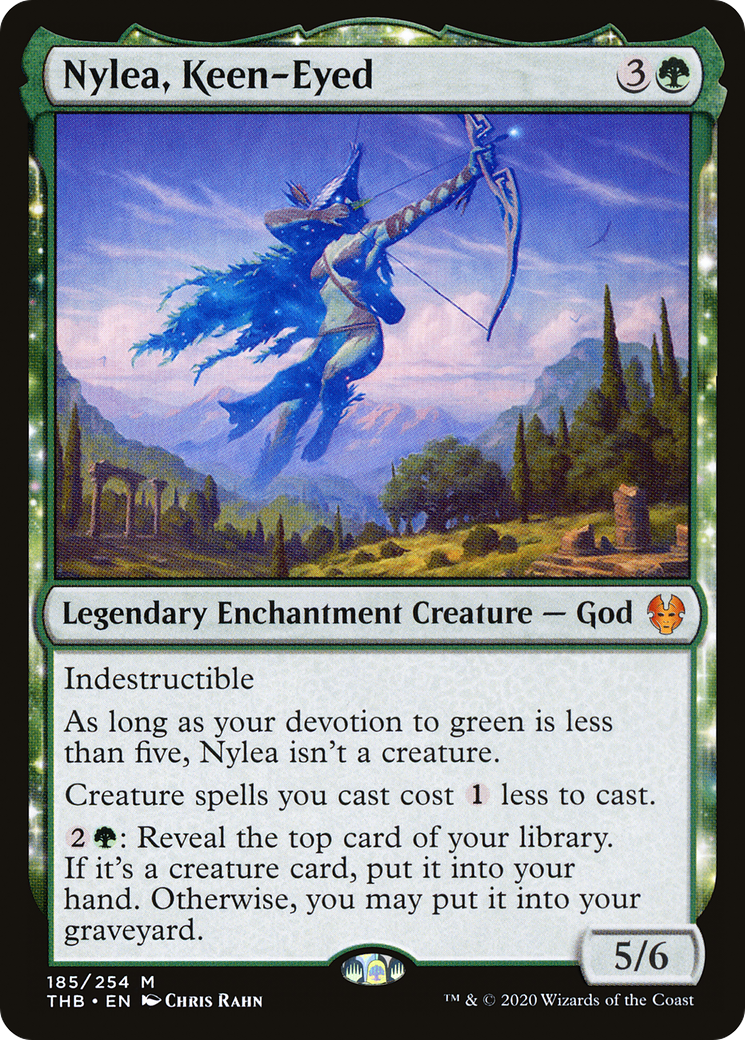 Nylea, Keen-Eyed (THB-185) [Theros Beyond Death]