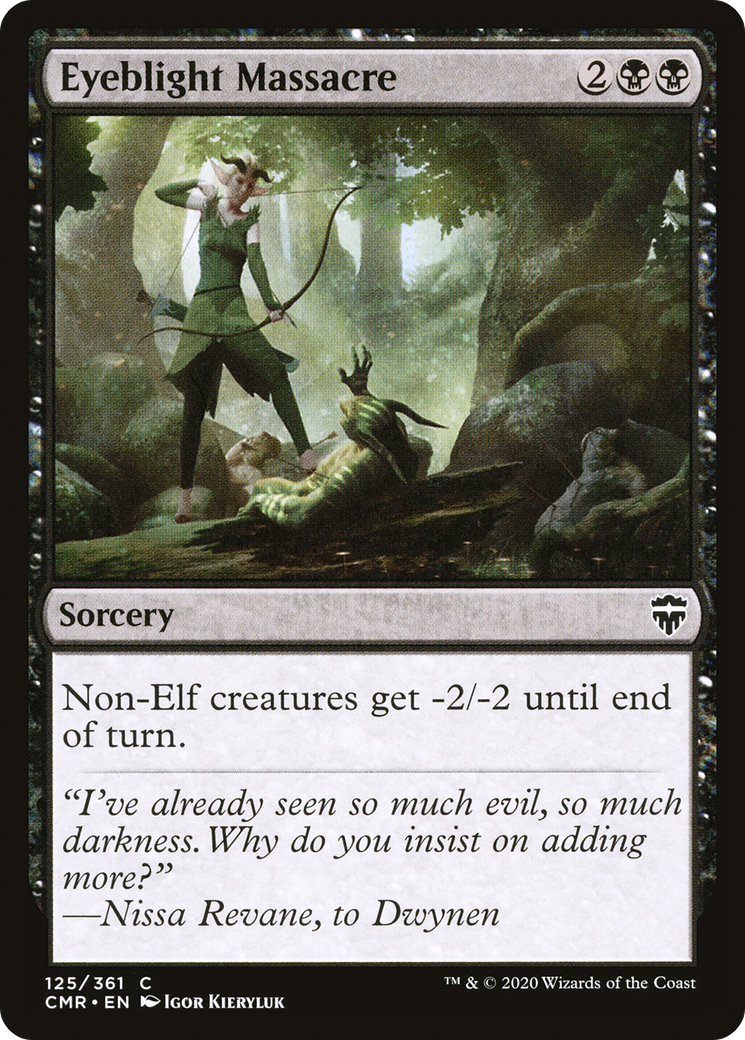 Eyeblight Massacre (CMR-125) [Commander Legends]
