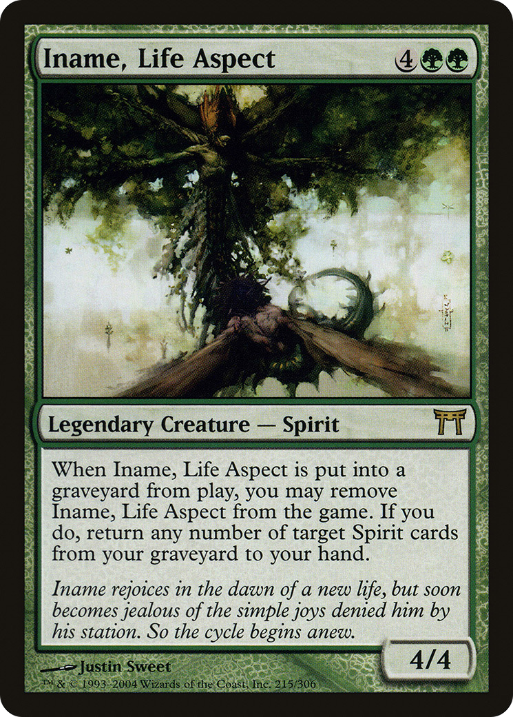 Iname, Life Aspect (CHK-215) [Champions of Kamigawa]