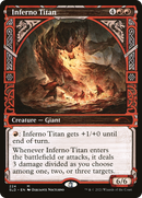 Inferno Titan (SLD-224) [Secret Lair Drop]: (Showcase) Foil