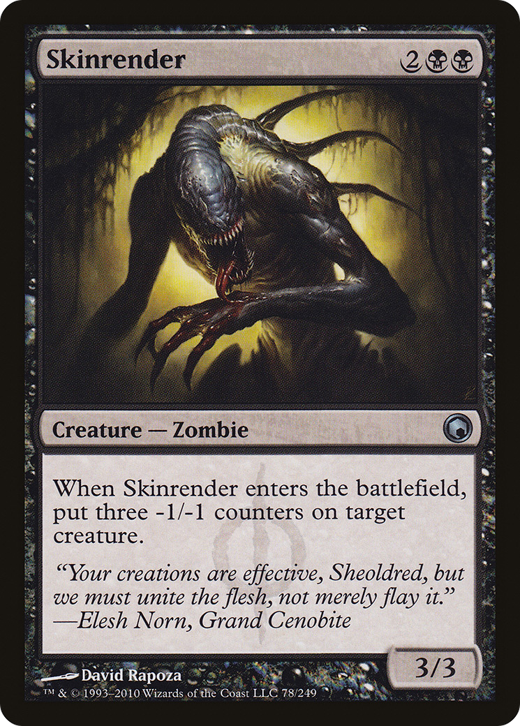 Skinrender (SOM-078) [Scars of Mirrodin] Foil