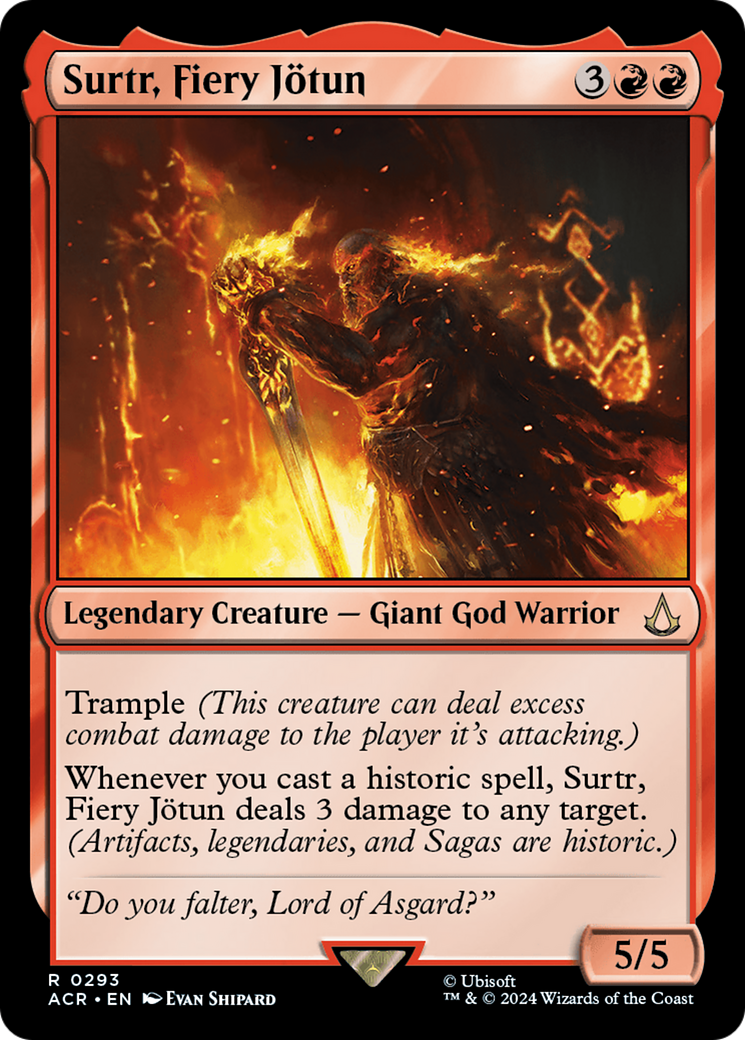 Surtr, Fiery Jötun (ACR-293) [Assassin's Creed] Foil