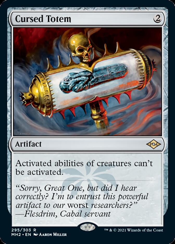 Cursed Totem (MH2-295) [Modern Horizons 2]