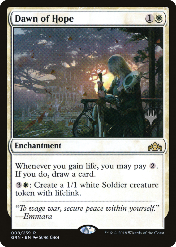 Dawn of Hope (PPTHB-08P) [Promo Pack: Guilds of Ravnica Promos]