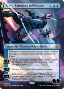 Kaito, Cunning Infiltrator (FDN-358) [Foundations] (Borderless) Foil