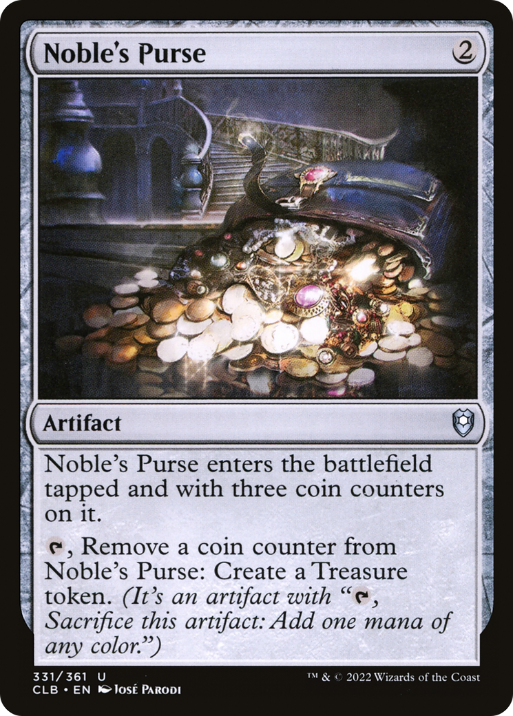 Noble's Purse (CLB-331) [Commander Legends: Battle for Baldur's Gate]