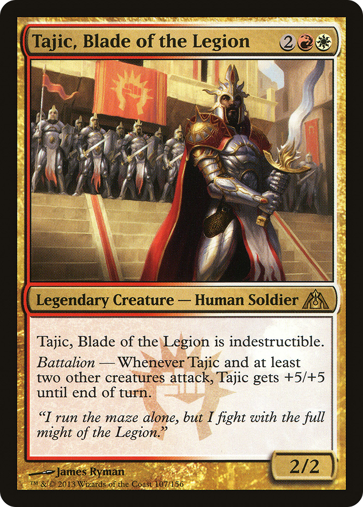 Tajic, Blade of the Legion (DGM-107) [Dragon's Maze] Foil