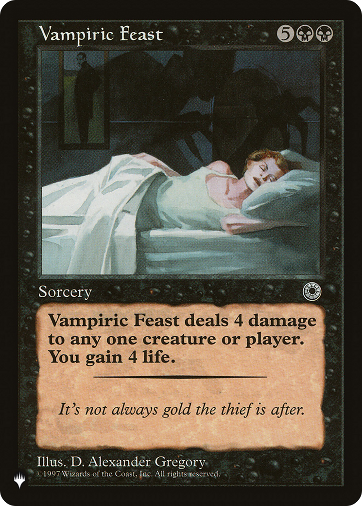 Vampiric Feast (LIST-POR-114) [The List]