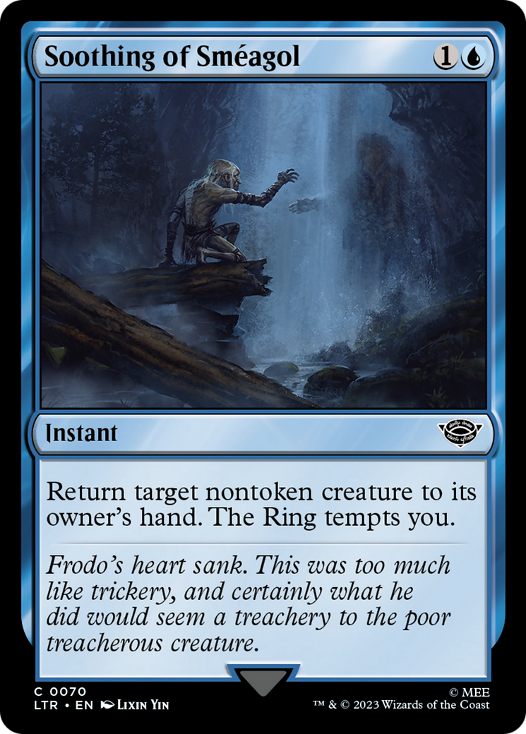 Soothing of Sméagol (LTR-070) [The Lord of the Rings: Tales of Middle-earth] Foil