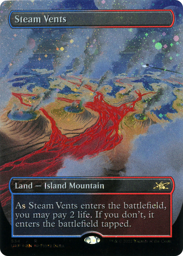 Steam Vents (UNF-534) [Unfinity] (Borderless) Foil