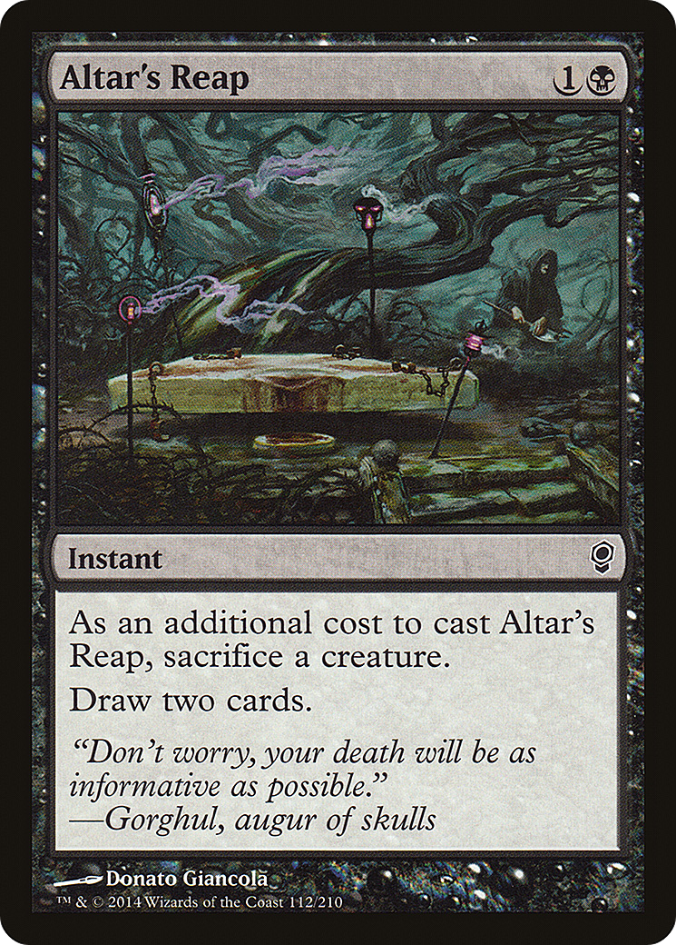 Altar's Reap (CNS-112) [Conspiracy] Foil