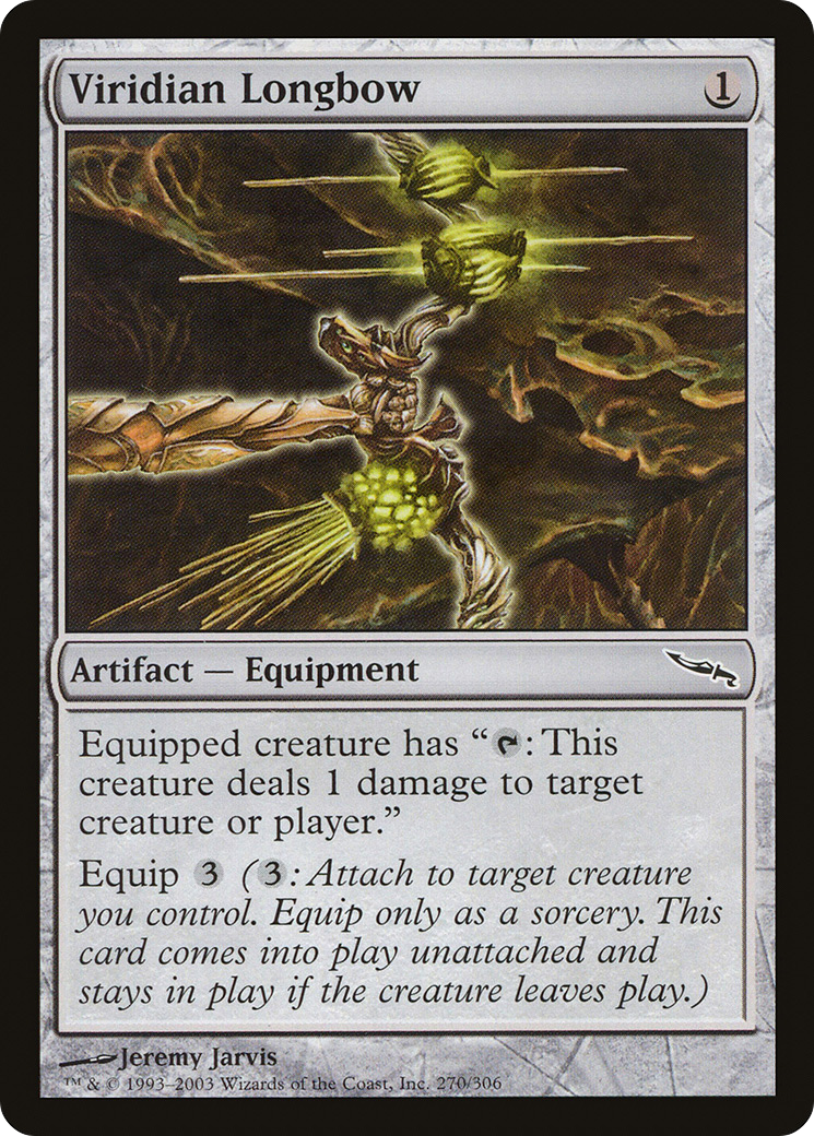Viridian Longbow (MRD-270) [Mirrodin] Foil