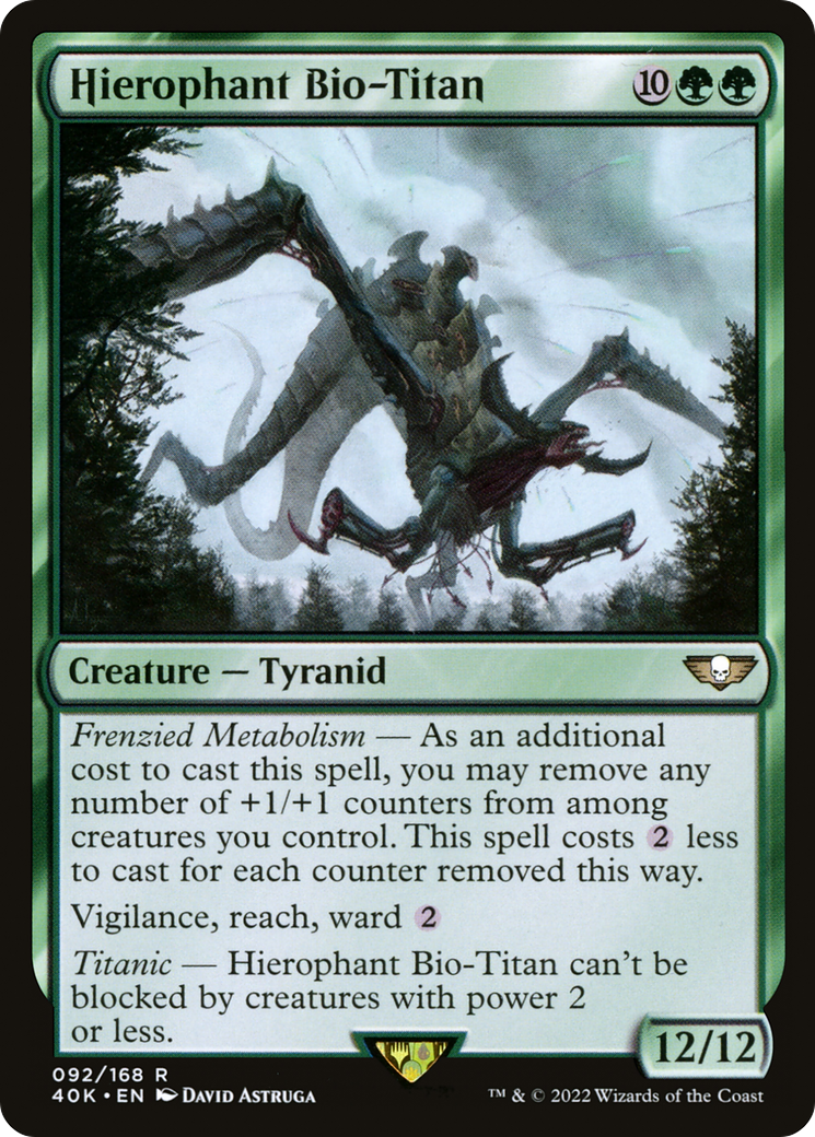 Hierophant Bio-Titan (40K-092) [Warhammer 40,000 Commander]