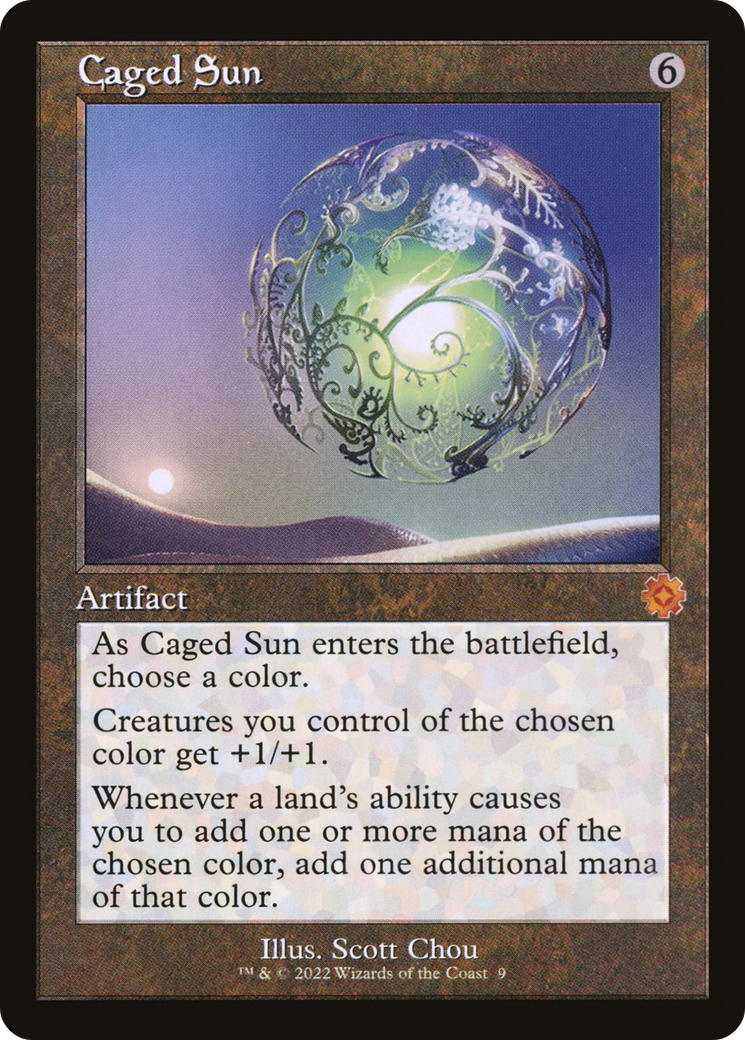 Caged Sun (BRR-009) [The Brothers' War Retro Artifacts]