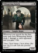Whispering Snitch (MKC-144) [Murders at Karlov Manor Commander]