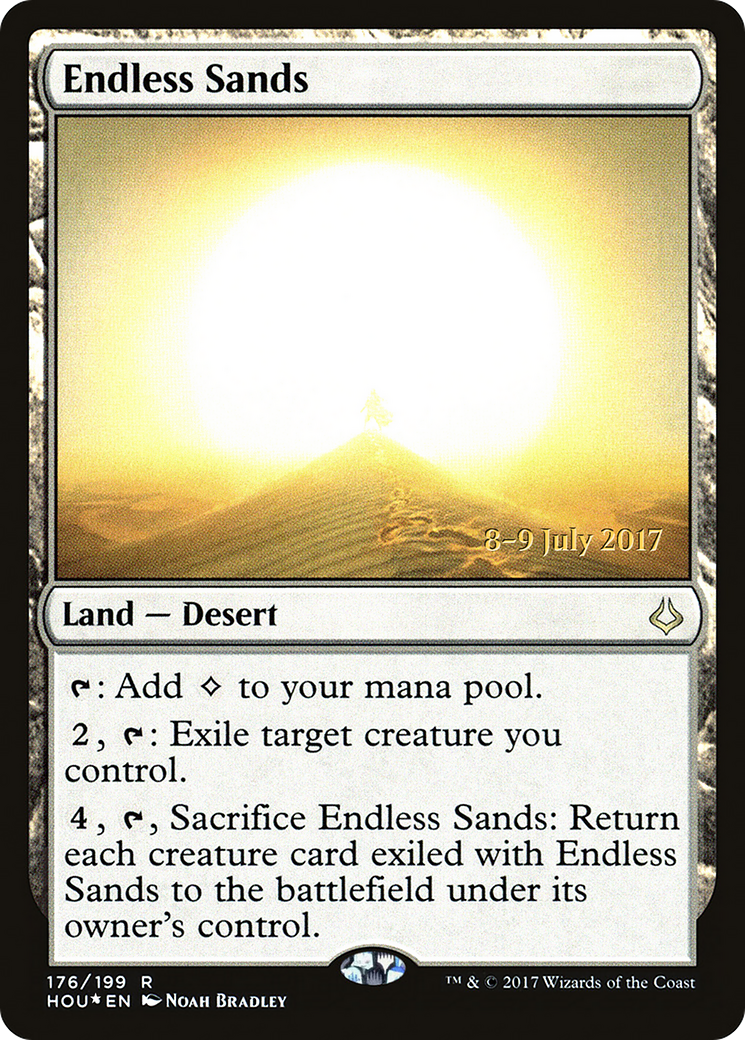 Endless Sands (PRE-176S) [Hour of Devastation Promos] Foil