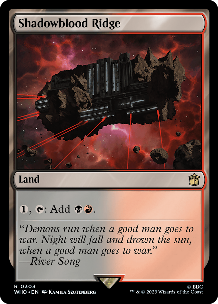 Shadowblood Ridge (WHO-303) [Doctor Who]