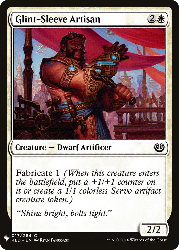 Glint-Sleeve Artisan (LIST-KLD-17) [The List]