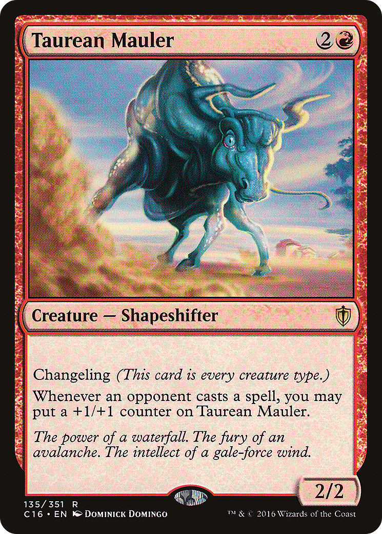 Taurean Mauler (C16-135) [Commander 2016]