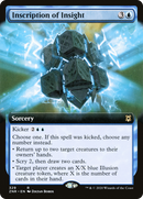 Inscription of Insight (Extended Art) (ZNR-329) [Zendikar Rising]