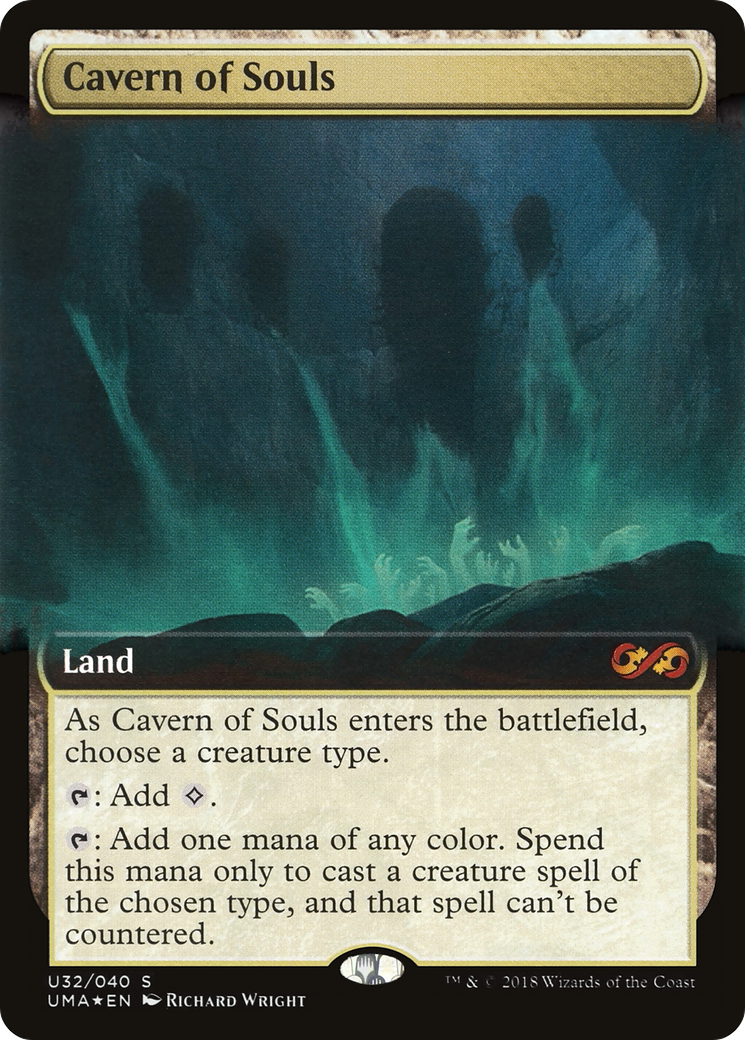 Cavern of Souls (UMA:BT-U32) (Extended Art) [Ultimate Box Topper] Foil
