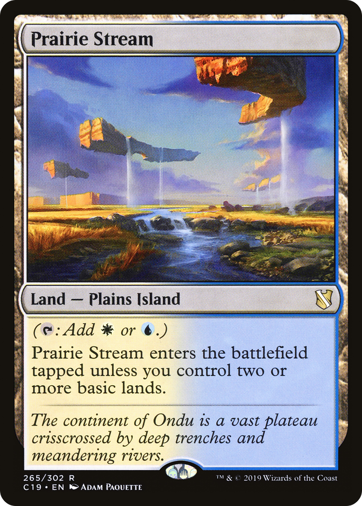 Prairie Stream (C19-265) [Commander 2019]