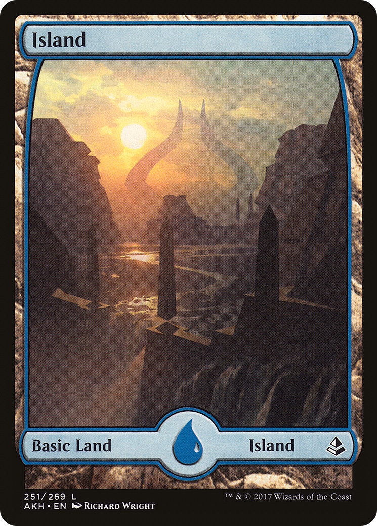 Island (AKH-251) [Amonkhet] Foil