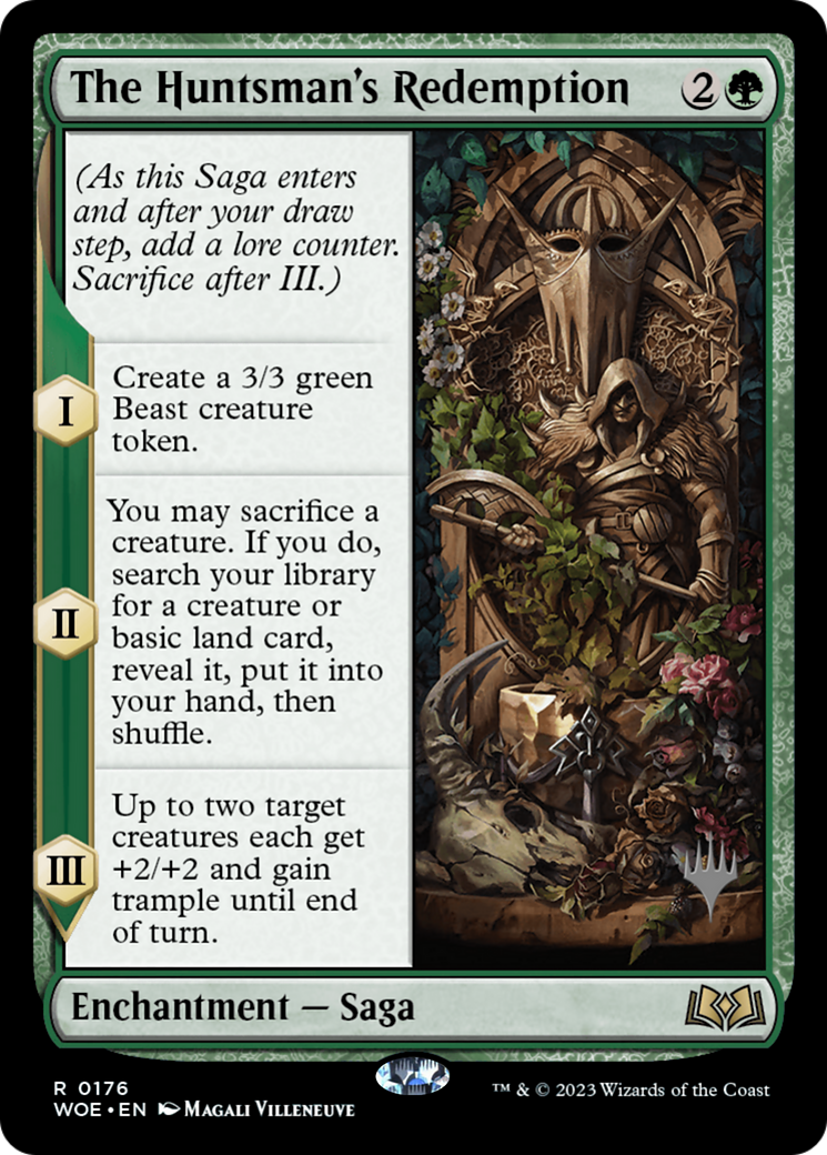 The Huntsman's Redemption (PPWOE-176P) [Wilds of Eldraine Promos]
