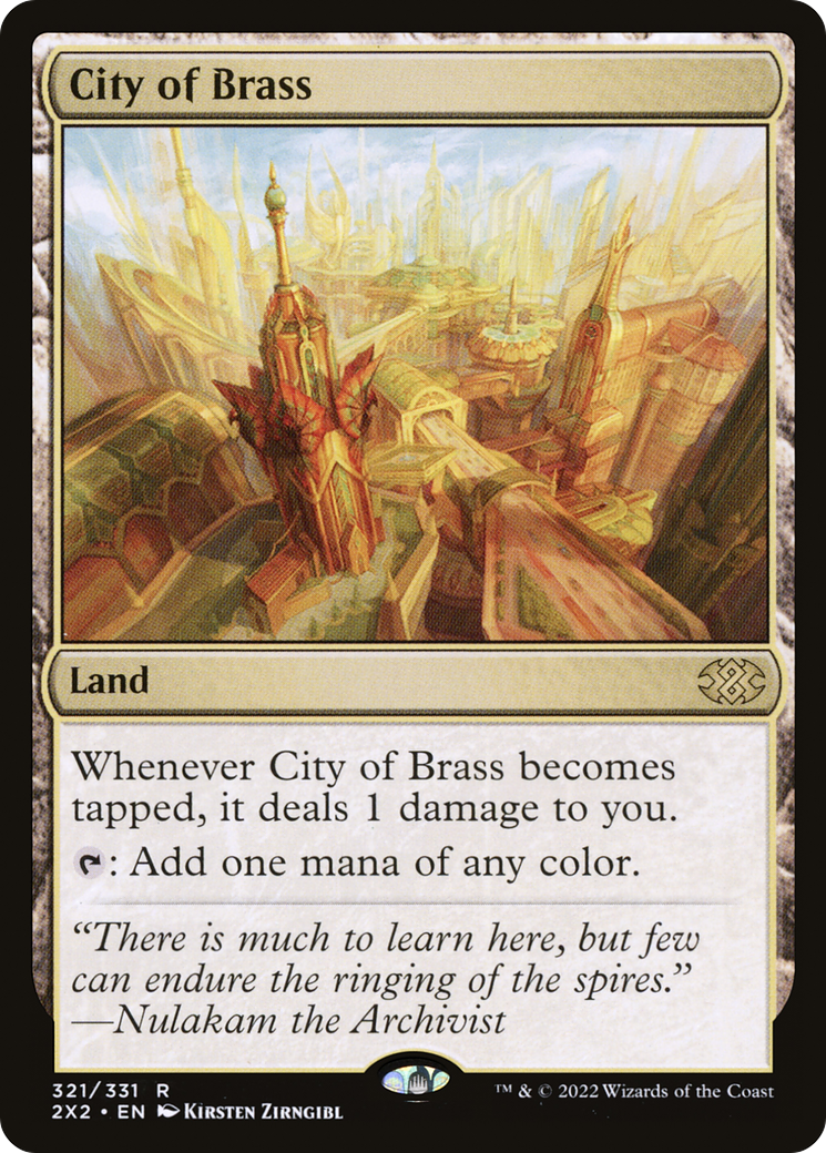 City of Brass (2X2-321) [Double Masters 2022]