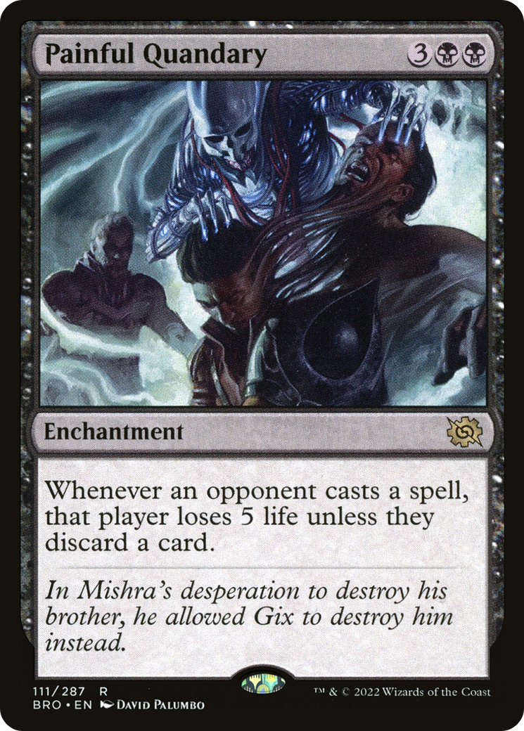 Painful Quandary (BRO-111) [The Brothers' War] Foil