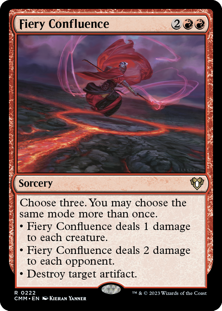 Fiery Confluence (CMM-222) [Commander Masters]