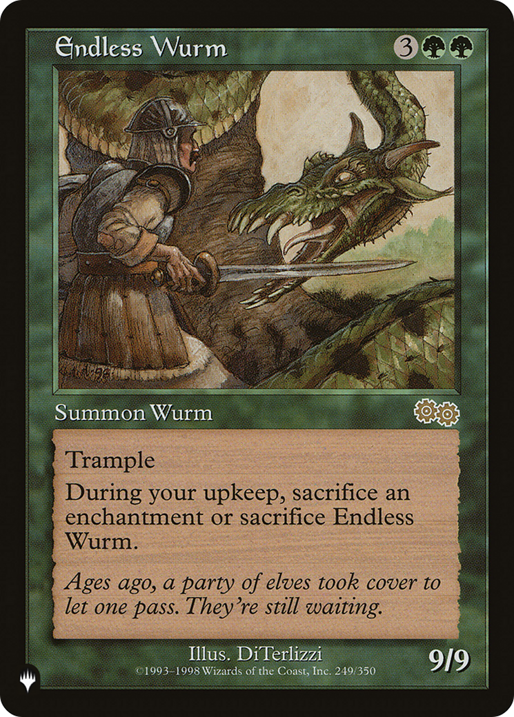 Endless Wurm (LIST-USG-249) [The List]