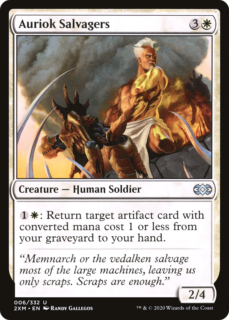 Auriok Salvagers (2XM-006) [Double Masters] Foil