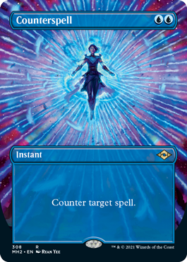 Counterspell (MH2-308) [Modern Horizons 2] (Borderless) Foil