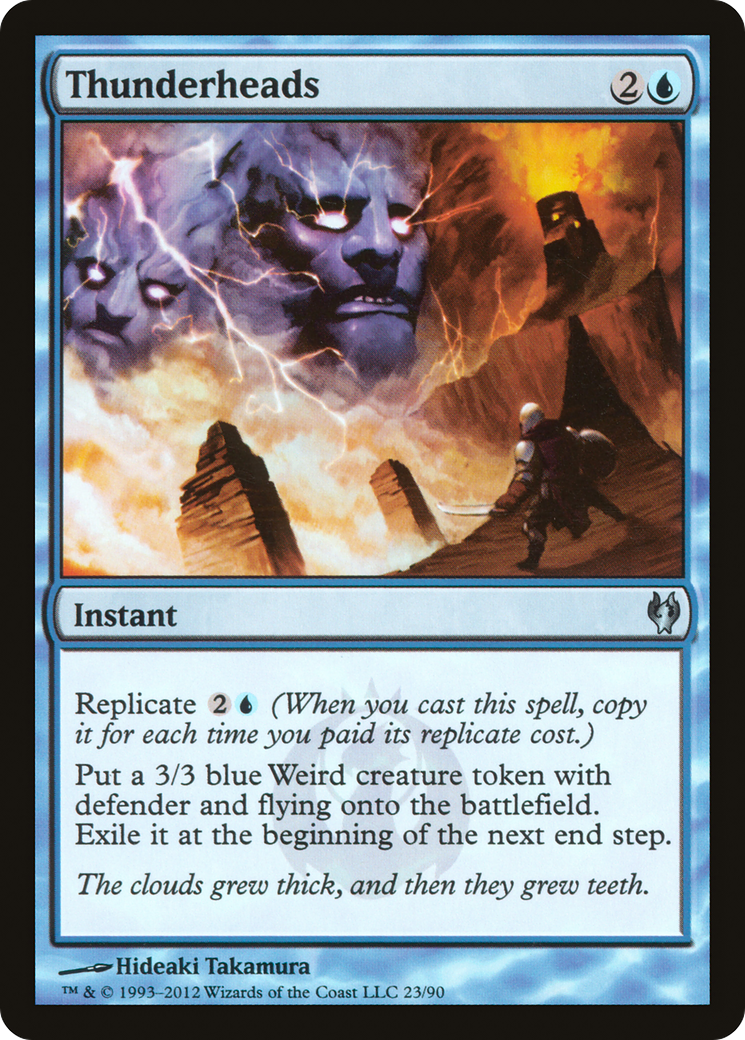 Thunderheads (DDJ-023) [Duel Decks: Izzet vs. Golgari]