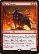 Ox of Agonas (PPTHB-147P) [Promo Pack: Theros Beyond Death Promos]