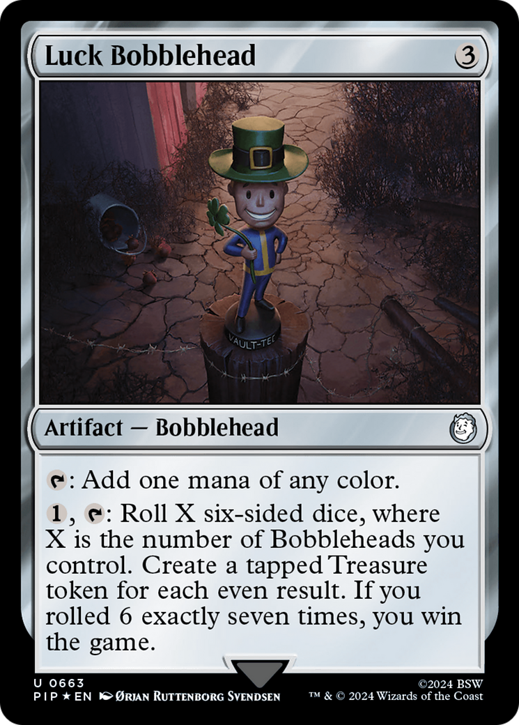 Luck Bobblehead (PIP-663) [Fallout] Foil