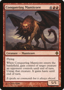 Conquering Manticore (ROE-139) [Rise of the Eldrazi] Foil