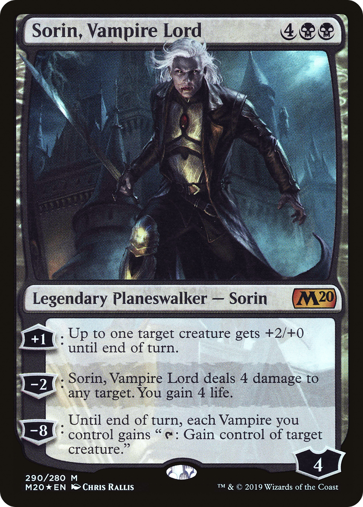 Sorin, Vampire Lord (M20-290) [Core Set 2020] Foil