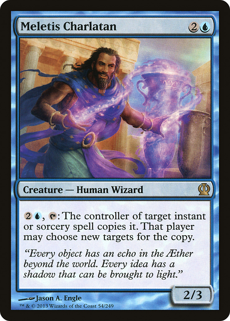Meletis Charlatan (THS-054) [Theros] Foil