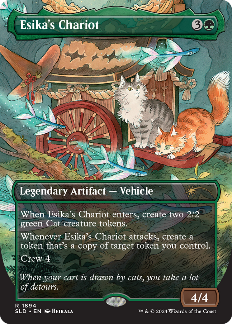 Esika's Chariot (SLD-1894) [Secret Lair Drop] (Borderless)