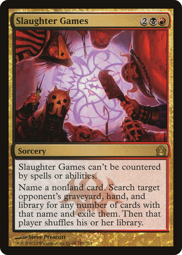 Slaughter Games (RTR-197) [Return to Ravnica]