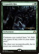 Cryptolith Rite (PRE-200S) [Shadows over Innistrad Promos] Foil