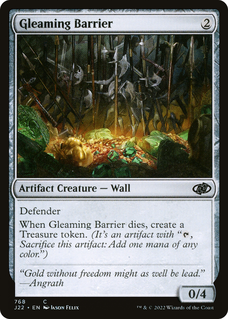 Gleaming Barrier (J22-768) [Jumpstart 2022]