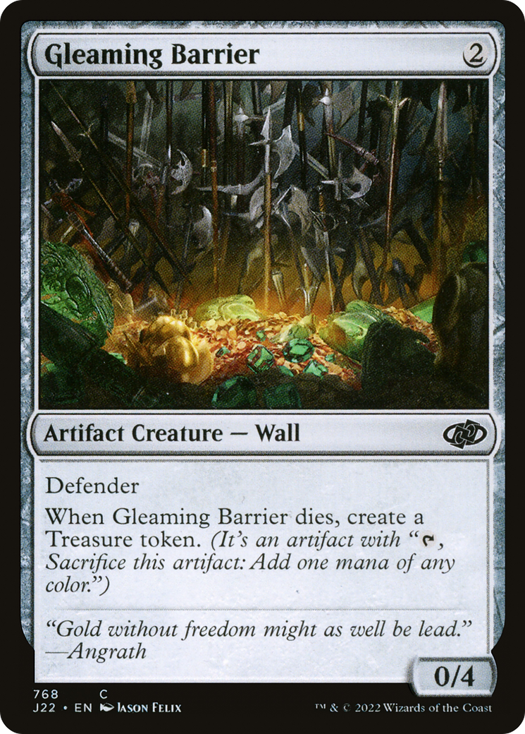 Gleaming Barrier (J22-768) [Jumpstart 2022]