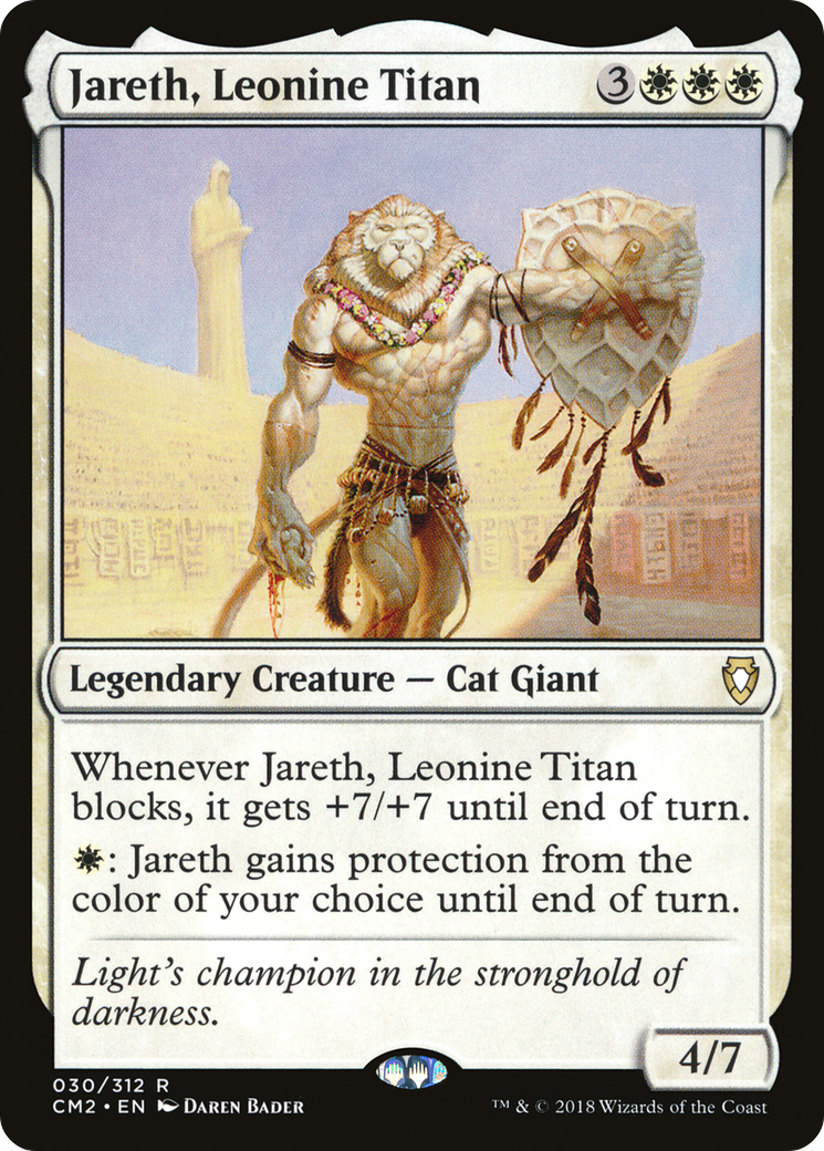 Jareth, Leonine Titan (CM2-030) [Commander Anthology Volume II]