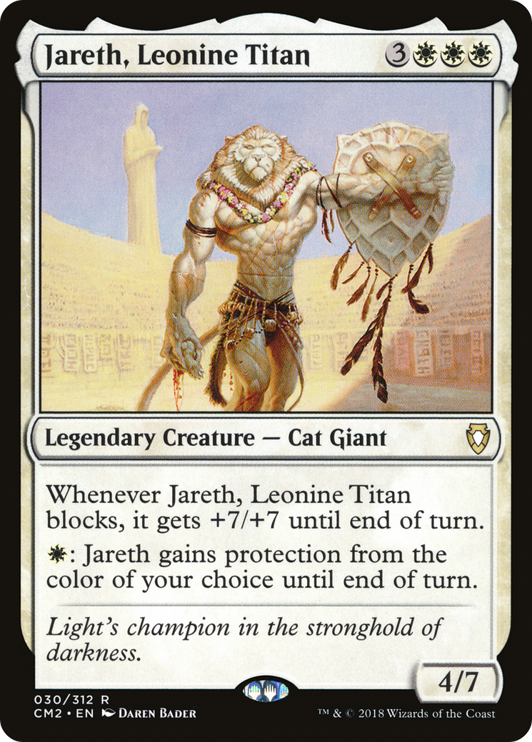 Jareth, Leonine Titan (CM2-030) [Commander Anthology Volume II]