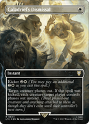 Galadriel's Dismissal (Borderless) (Surge Foil) (LTC-544) [Tales of Middle-earth Commander] (Borderless) Foil