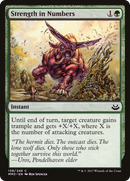 Strength in Numbers (MM3-138) [Modern Masters 2017] Foil